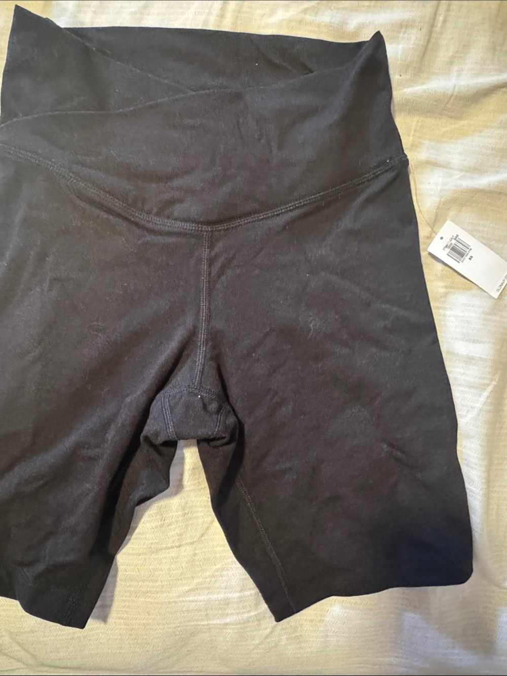 Old Navy Black High-Rise Bike Shorts